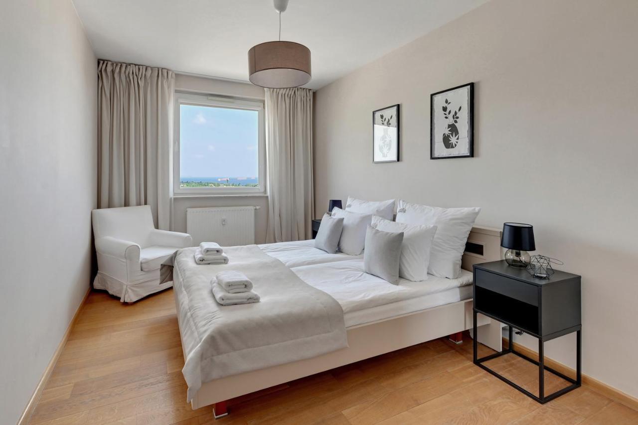 Top Floor Z Widokiem Na Morze By Downtown Apartments Гданск Екстериор снимка